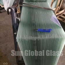 China 12+1,52pvb+12mm gehärtetes, laminiertes, laminiertes Glasdach des Vordachs, 25,52 mm gehärtetes, laminiertes, laminiertes Glasdach, 1212,4 gehärtetes, laminiertes Glas, ESG-VSG-Dachüberdachung Hersteller