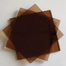 الصين 12MM البني الزجاج المصقول أسعار الجملة الصانع
