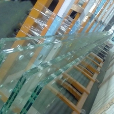 China 19mm flat toughened glass fence, 19mm flat tempered glass railing, 19mmtoughened tempered glass manufacturer