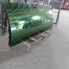 China 21.52 MM curvo temperado laminado, vidro, vidro laminado de Bent 10104, 21.52 MM calor embeba Bent temperado vidro laminado fabricante
