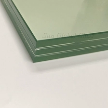 中国 39.04mm toughened laminated glass,triple glazed laminated glass,36mm three layers tempered laminated glass manufacturers メーカー