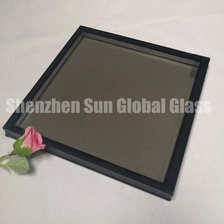 Cina Vetro isolante temperato bronzo 6mm + 6mm, 6mm + 12A + 6mm bronzo ESG  IGU, vetro doppio vetro marrone 24mm produttore