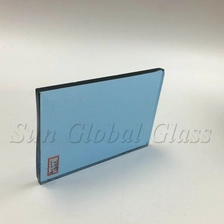 Cina fornitore di vetro 6mm galleggiante blu chiaro, blu chiaro di buona qualità colorato vetro 6mm, strato di vetro blu di ford 6mm produttore