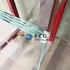 porcelana Vidrio templado bajo en hierro de 6 mm que remoja vidrio templado, vidrio templado empapado en calor ultra claro de 6 mm, panel de vidrio HST extra claro de seguridad de 1/4 pulgada fabricante