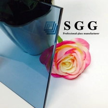 China 8.38mm light blue laminated glass sheets, 8.38mm light blue sandwich glass, 8.38 blue laminated glass supplier manufacturer