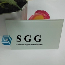 China 8.38mm porcelain laminated glass panels, 8.38mm porcelain sandwich glass suppliers, 8.38mm white opaque laminated glass China factory manufacturer