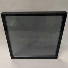 Trung Quốc 8mm + 12A.S. + 8mm Euro xám cửa sổ kính cách nhiệt, cửa sổ kính 28mm, cửa sổ kính không khung nhà máy sản xuất nhà chế tạo