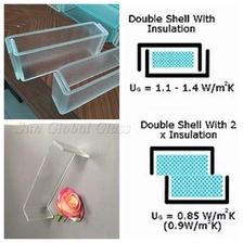 Chine Profil U de sécurité Profil en verre, profil en forme de U Verre trempé, verre trempé en U Verre fabricant