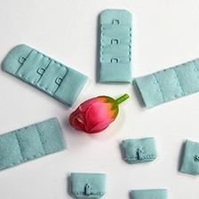 Cina Gancio reggiseno in nylon e nastro per occhi con ganci in acciaio inossidabile per reggiseno produttore
