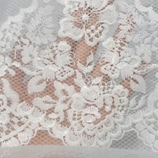 China Vestido de festa por atacado vestido de noite vestido de tecido 3d flor bordado tecido de renda de tule fabricante