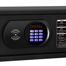 China 14 steel material rf M1 card swipe hotel motel in room safe box manufacturer
