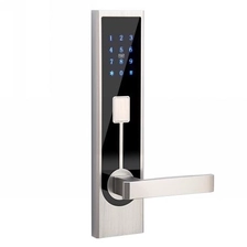 China Chave de cartão de senha de alumínio de fábrica TTlock fechadura de porta de apartamento fabricada na China fabricante