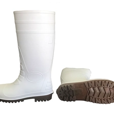 China 108-5 impressão feita sob encomenda das botas de chuva da segurança da indústria alimentar fabricante