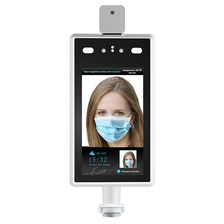 porcelana 2020 Dispositivo de control de acceso de reconocimiento facial dinámico con función de detección de temperatura para la solución de sistema de control de acceso de puerta de prevención COVID-19 fabricante