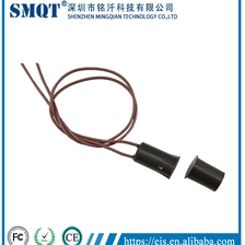 Trung Quốc Nút cảm biến cửa từ trắng / nâu chống cháy cho cửa gỗ hoặc cửa sổ EB-135 nhà chế tạo