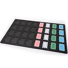 Китай Акриловые Форма для прямоугольной Poker Chip производителя