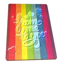 China Wooden Postcard UV Print manufacturer