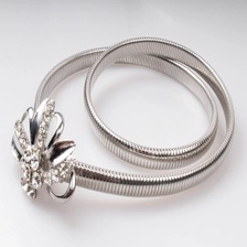 중국 2014 women bride silver rhinestone metal waist belt BT60016 제조업체