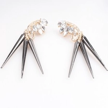 الصين Animal shape drop factory china crystal earring E30092 الصانع