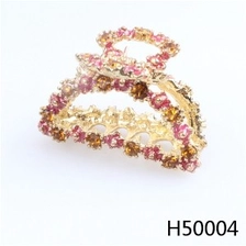 الصين Asian cheap crystal wholesale women wedding hair accessories H50004 الصانع