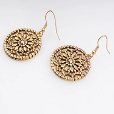 中国 Ethnic jewelry 2 gram gold beautiful designed earrings E30076 メーカー