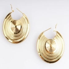 中国 Fashion plate gold big indian sex girls earrings designs E30090 メーカー