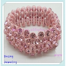 الصين Fresh simple design cool summer colorfurl rhinestone bracelet الصانع