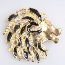الصين Horse gold metal brooches men s china wholesale brooch P80004 الصانع