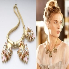 Chine Mesh Chain Helena Statement Necklace N90232 fabricant