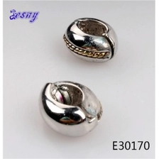 الصين Round shaped silver jhumka magnetic earrings hoop for men earring E30170 الصانع