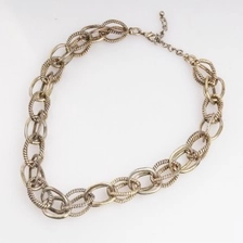 Chine big choker simple mens chain gold statement necklace N90099 fabricant
