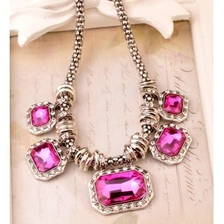 الصين braided rope color crystal sex charmed choker necklace TBN007 الصانع