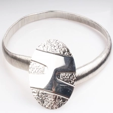 الصين cheap silver mens metal plate tattoo waist belt BT60014 الصانع