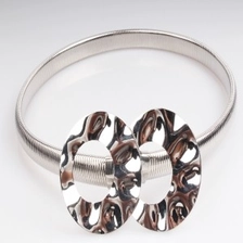 الصين china high quality jewelry fasten double ring metal belt BT60019 الصانع