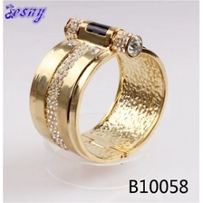 الصين crystal bracelet fashion fake gold magnetic bangle B10058 الصانع