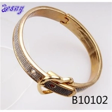 الصين designer gold ladies popular wire wristband bracelet B10102 الصانع