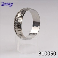 الصين fashion charming muslim men silver bangle bracelet B10050 الصانع