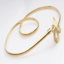 中国 ladies fashion fancy gold metal cloth sash belt BT60025 メーカー