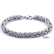 الصين mens fashion rhodium cheap sports titanium necklace BJ001 الصانع