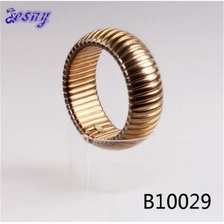 الصين saudi gold jewelry elastic wide metal bangle bracelet B10029 الصانع