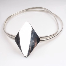 China silver chain jewelry flat flex elastic waist belt BT60017 manufacturer