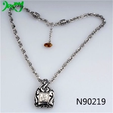 الصين tibetan antique fashion letter s pendant jewelry necklace N90219 الصانع