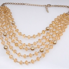 China 2018 Fashion New Arrival Personalized Women Bead Necklace As Gift  Jewelry Beads manufacturer