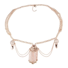 China Fashion Belt Chain Jewelry Indian Ladies Belly Dance Waist Chain manufacturer