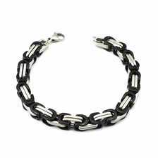 porcelana Venta al por mayor Made in China pulsera hombres de alta calidad 316 l acero inoxidable pulseras, pulseras nuevas en joyería de titanio fabricante