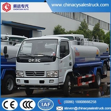 porcelana Dongfeng marca 5cbm tanque de agua precio del vehículo fabricante