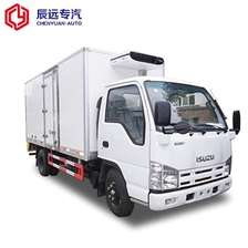 Tsina ISUZU brand 4x2 refrigerator truck para sa pagbebenta Manufacturer