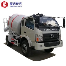 China left hand drice concrete mixer truck left small for sale manufacturer