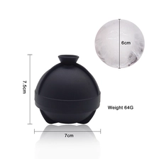 Китай 2.5 Inch Round Ice Cube Molds - Whiskey Ice Sphere Maker - Silicone Sphere Large Ice Balls производителя