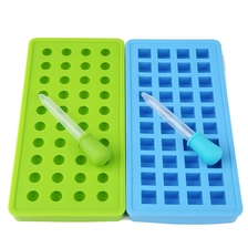 China 40 Cavities Silikon Mini Eis Ball Form BPA Silikon Eis Ball Form Tray für die Herstellung von Süßigkeiten, Schokolade, Gummy Formen Hersteller